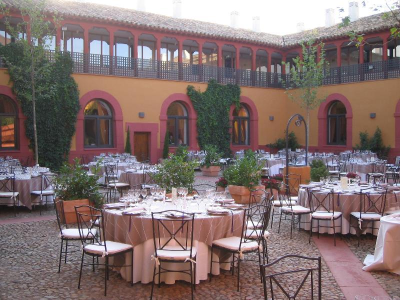 Hotel Convento De Santa Clara Алькасар-де-Сан-Хуан Ресторан фото
